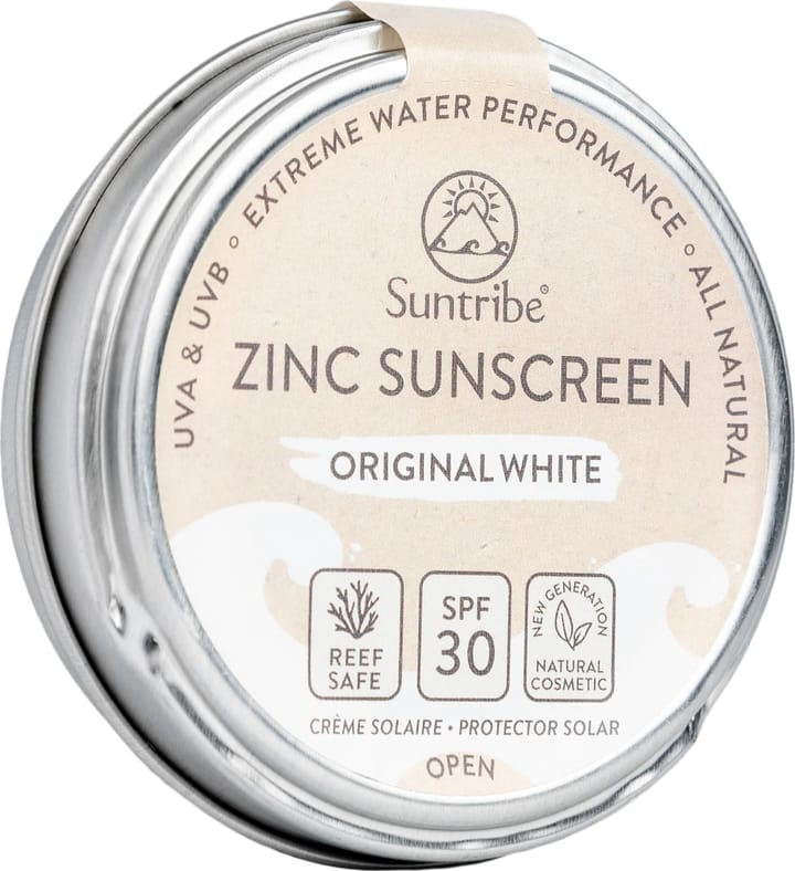 Suntribe Natural Mineral Face and Sport Zinc Sunscreen SPF 30 White Suntribe