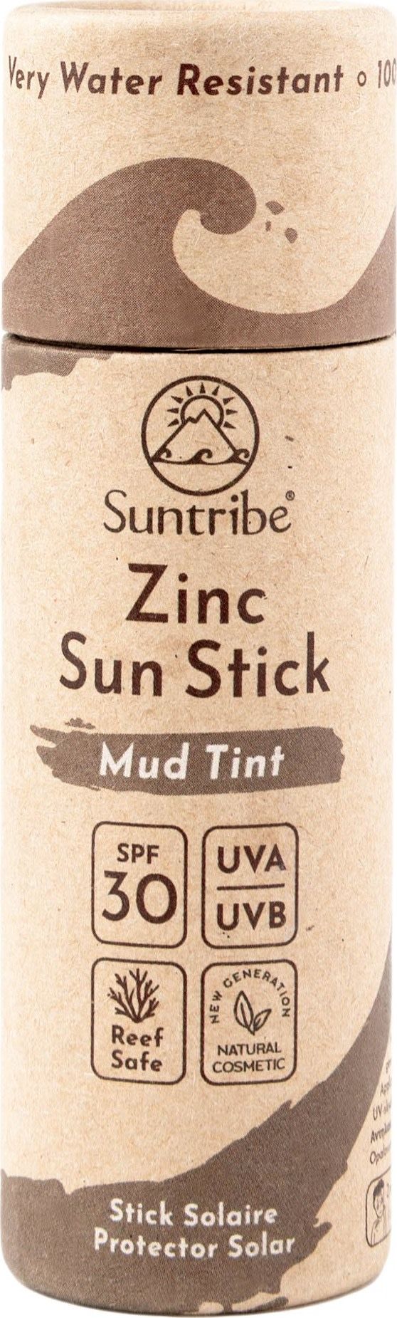 Suntribe Natural Mineral Zinc Sun Stick SPF 30 Tinted
