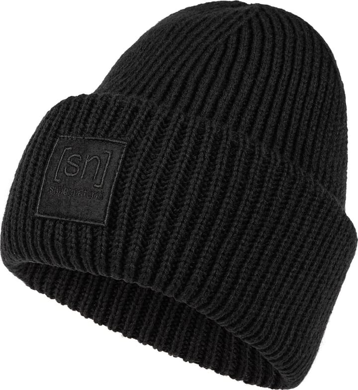 super.natural Krissini Beanie Jet Black super.natural