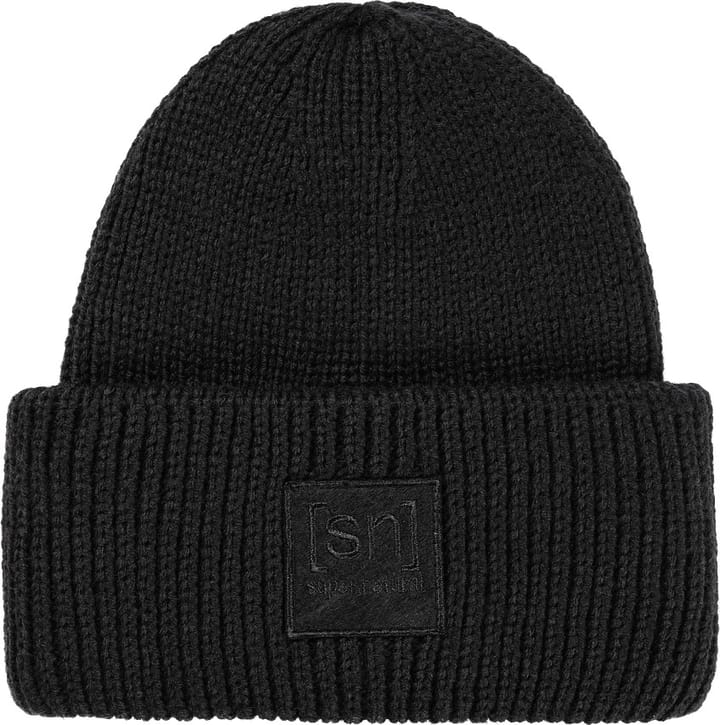 super.natural Krissini Beanie Jet Black super.natural