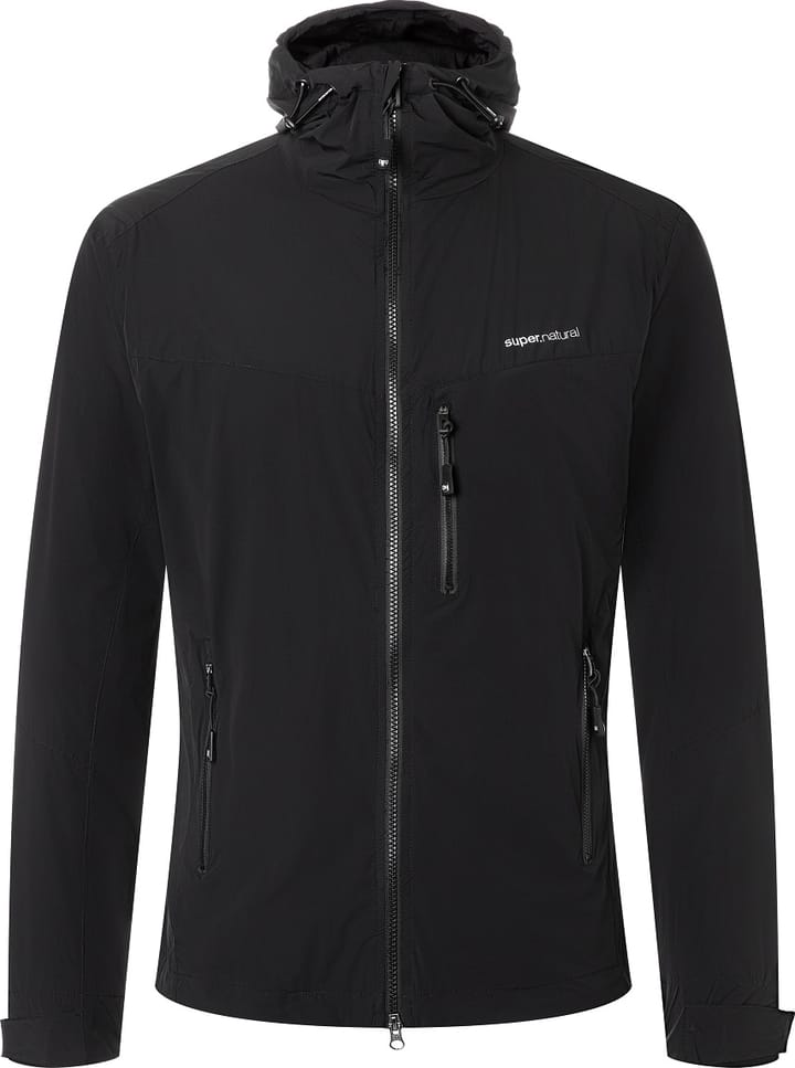 super.natural Men's Alpine Active Jacket Jet Black/Jet Black super.natural