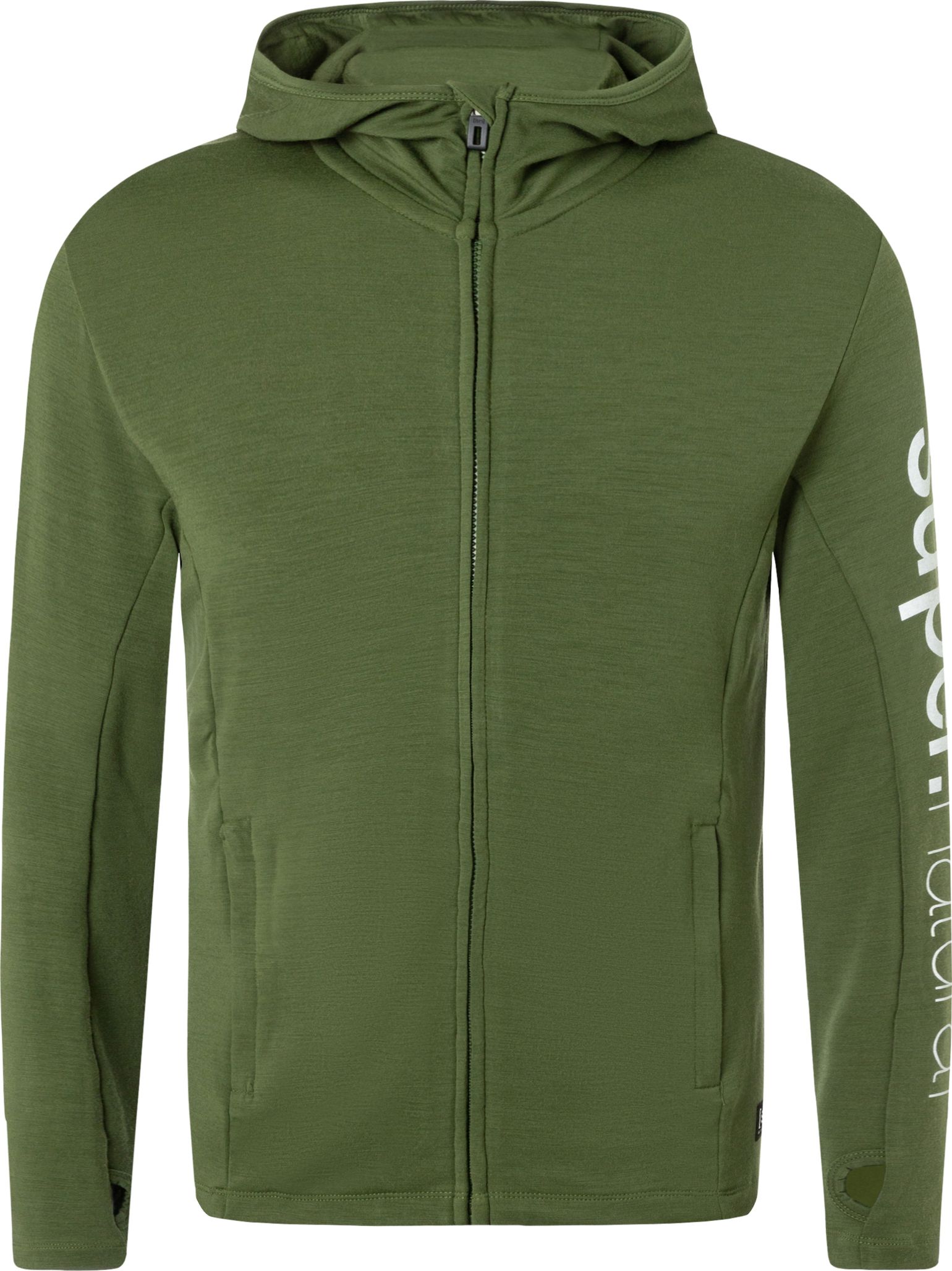 Men's Alpine Hooded Jacket Rifle Green