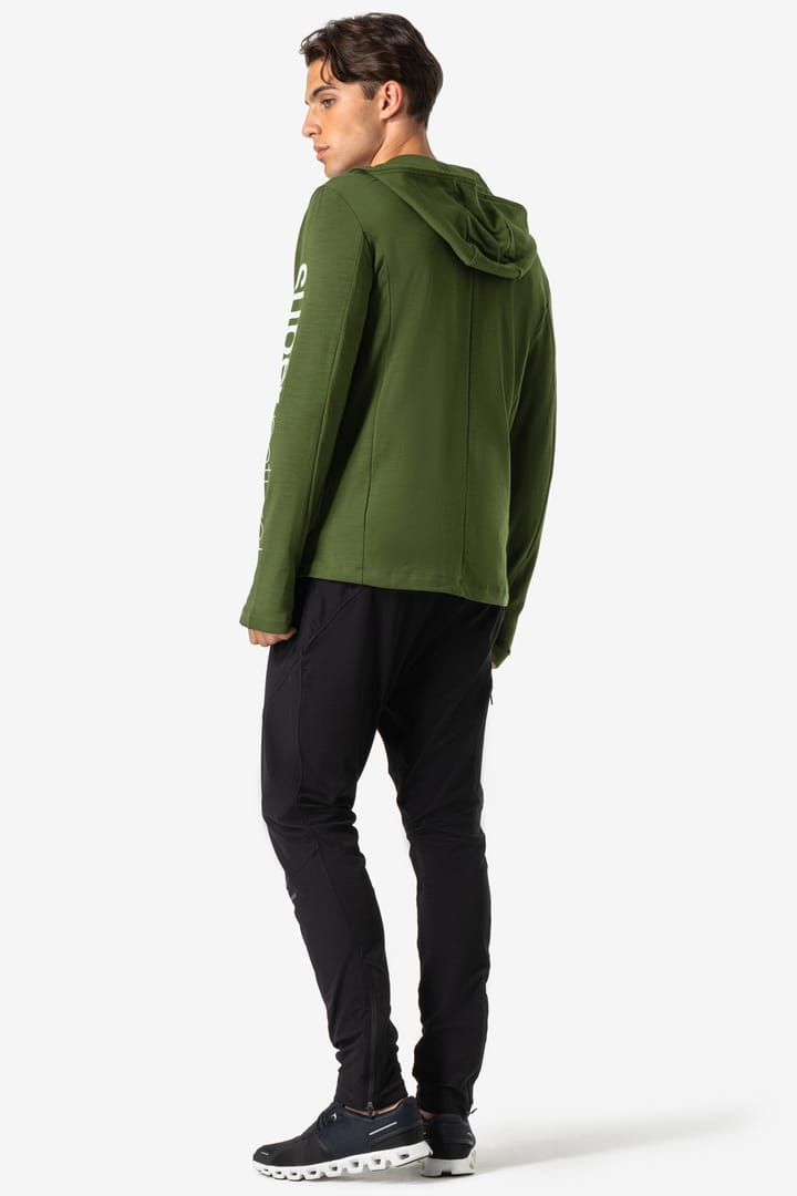 super.natural Men's Alpine Hooded Jacket Rifle Green super.natural super.natural Men's Alpine Hooded Jacket Rifle Green super.natural