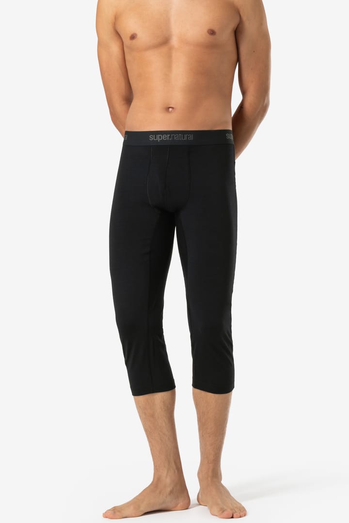 super.natural Men's Arctic230 Tight 3/4 Jet Black super.natural