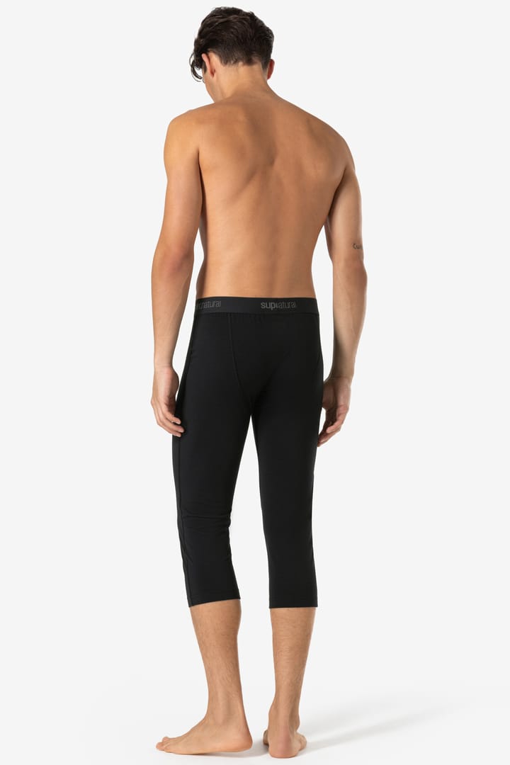 super.natural Men's Arctic230 Tight 3/4 Jet Black super.natural