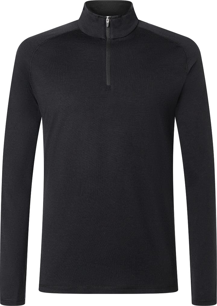 super.natural Men's Arctic230 Zip 1/4 Jet Black super.natural