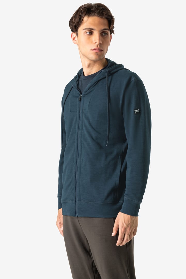 super.natural Men's Everyday Hoodie Blueberry super.natural