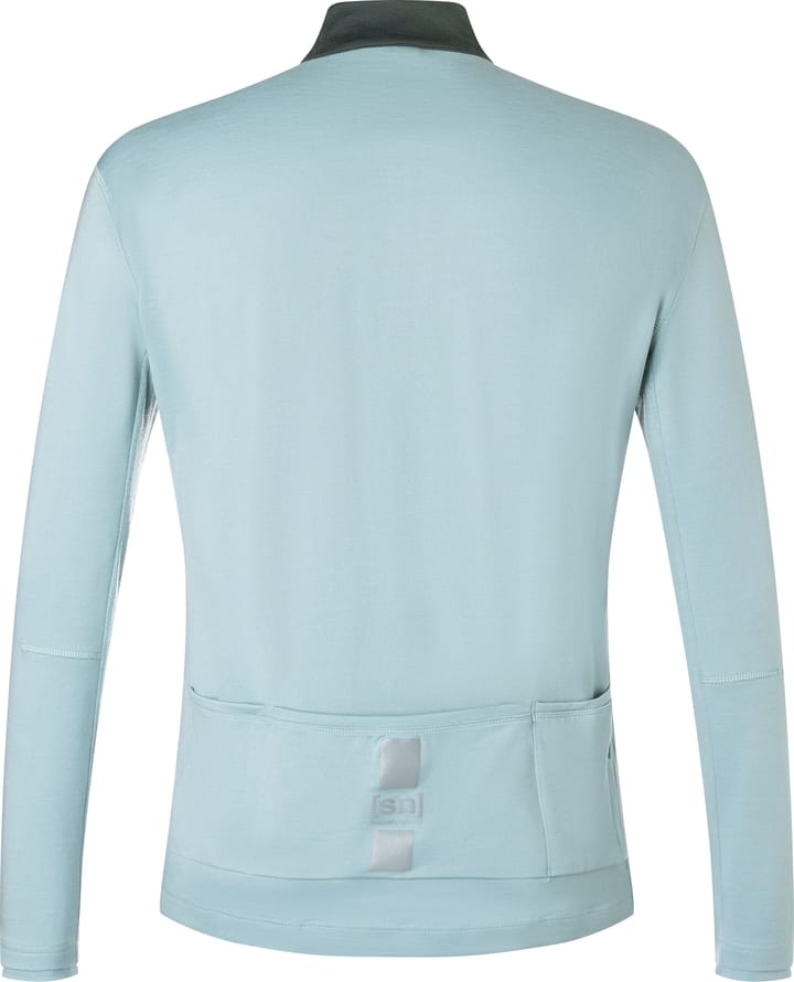 super.natural Men's Gravier Long Sleeve Jersey Cloud Blue/Urban Chic super.natural super.natural Men's Gravier Long Sleeve Jersey Cloud Blue/Urban Chic super.natural