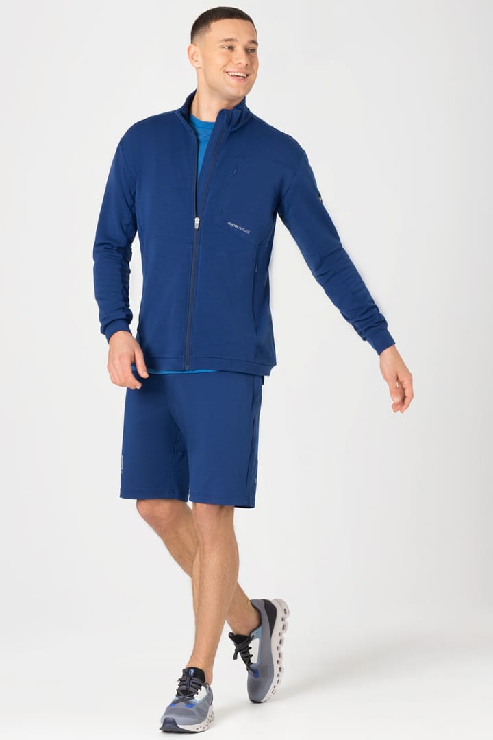 Men's Motion Jacket Blue Depths super.natural