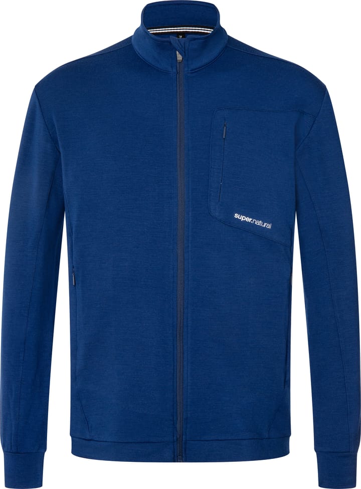 super.natural Men's Motion Jacket Blue Depths super.natural