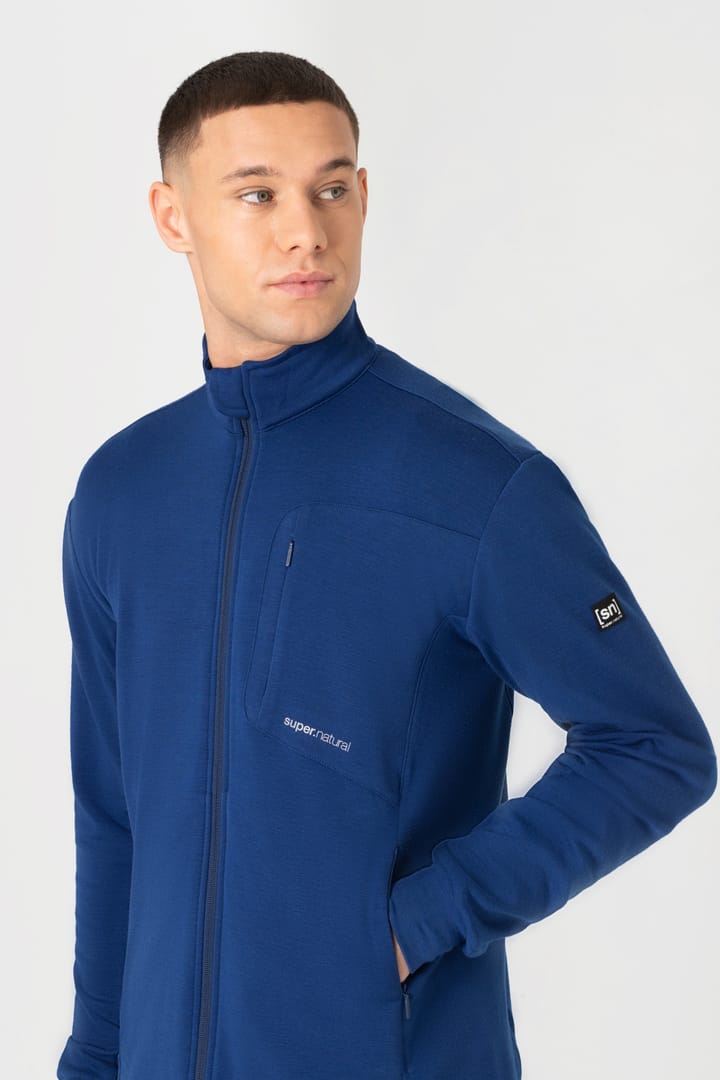 Men's Motion Jacket Blue Depths super.natural