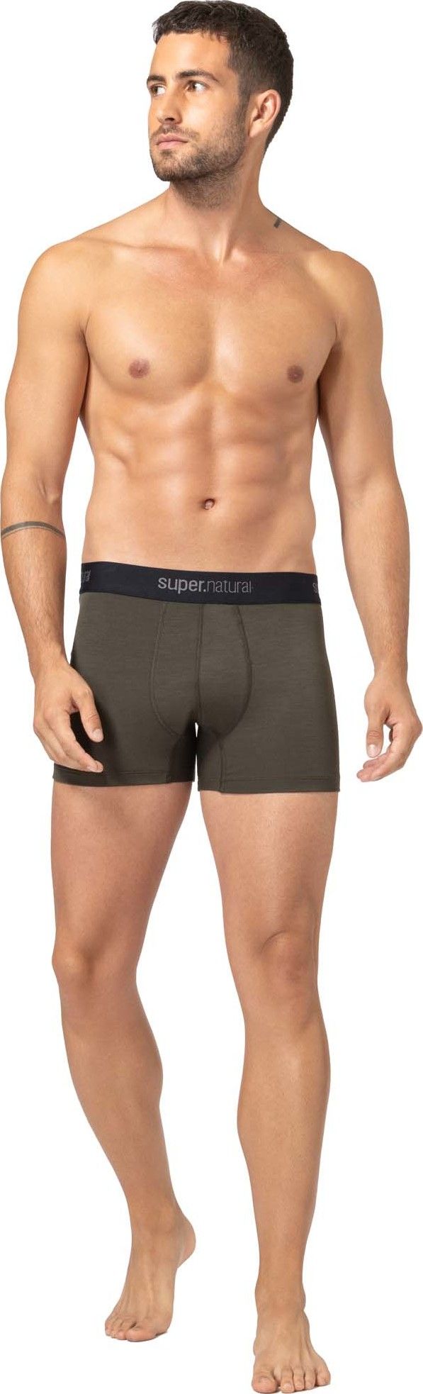 super.natural Men's Tundra175 Boxer Black Ink super.natural