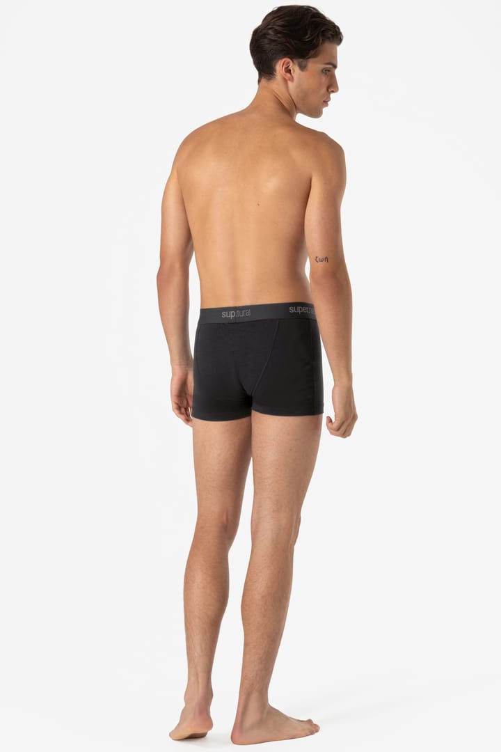 super.natural Men's Tundra175 Boxer Jet Black super.natural