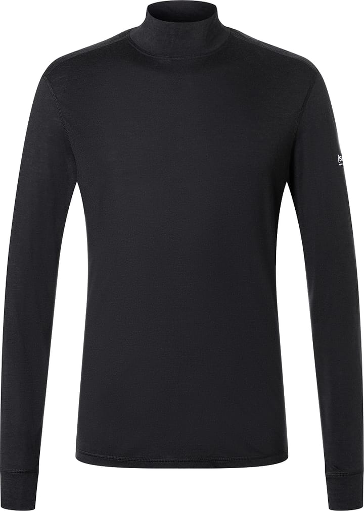 super.natural Men's Tundra175 Turtleneck Jet Black super.natural