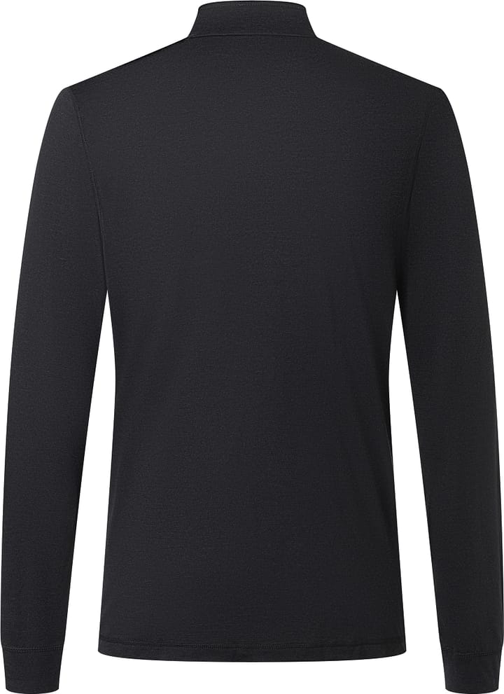 super.natural Men's Tundra175 Zip 1/4 Jet Black super.natural
