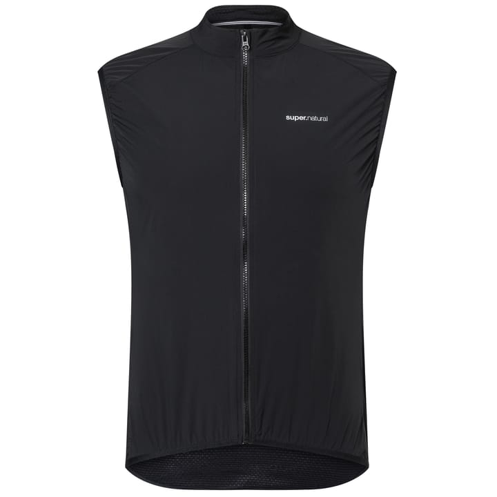 super.natural Men's Unstoppable Gilet Jet Black super.natural