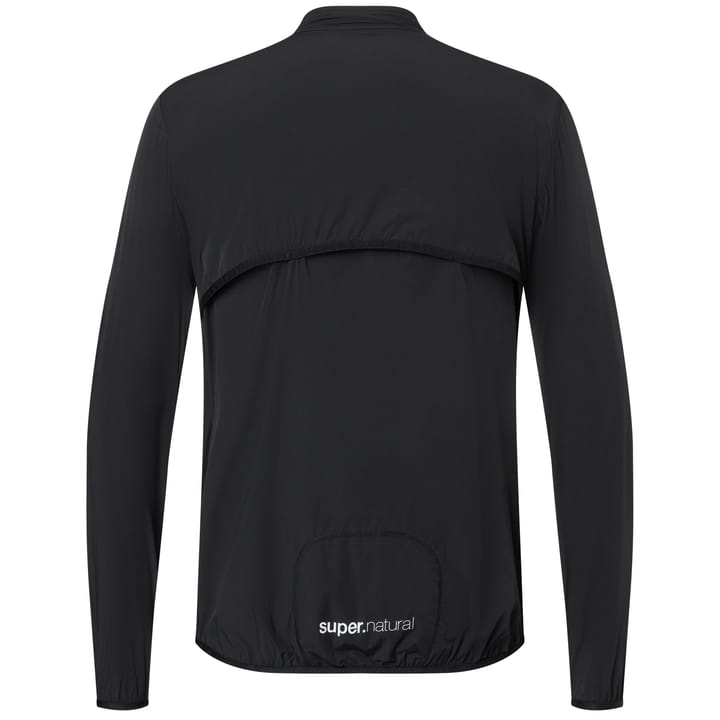 super.natural Men's Unstoppable Windbreaker Jet Black super.natural super.natural Men's Unstoppable Windbreaker Jet Black super.natural