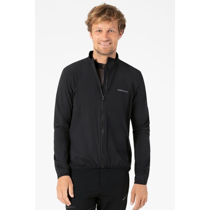 super.natural Men's Unstoppable Windbreaker Jet Black super.natural super.natural Men's Unstoppable Windbreaker Jet Black super.natural