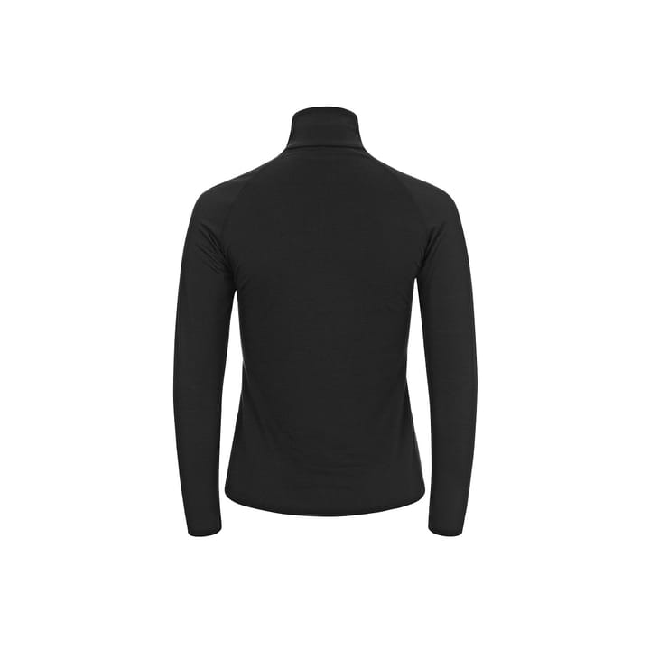 super.natural Women's Base 1/4 Zip 175 Jet Black super.natural