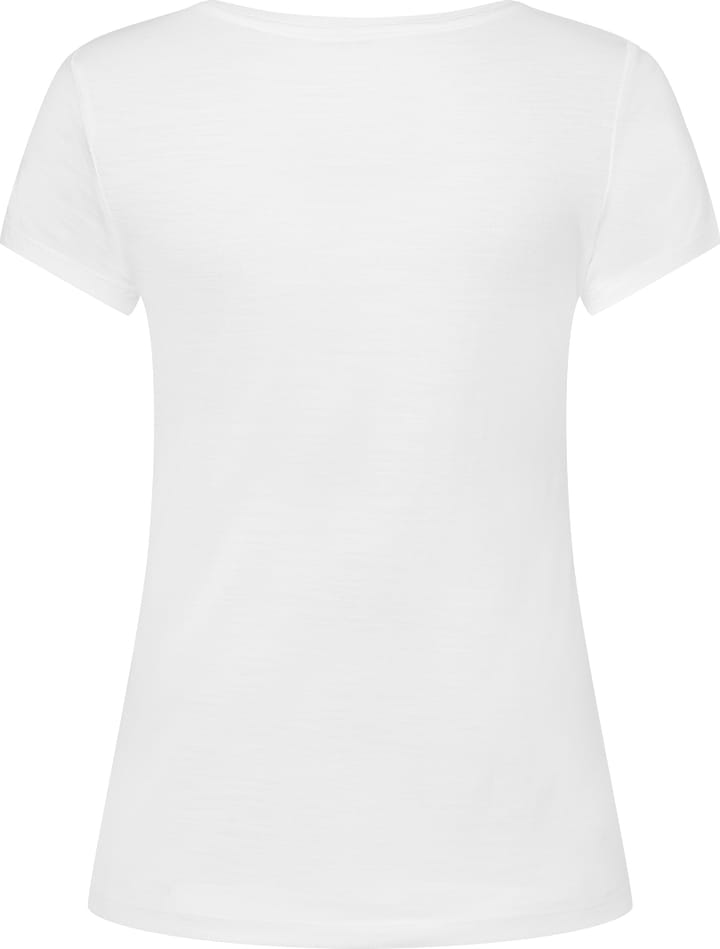 Women's Base V-Neck Tee 140 Fresh White super.natural