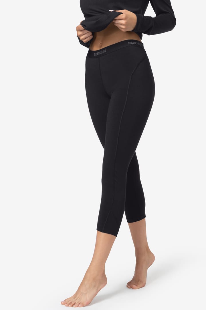 super.natural Women's Arctic230 Tight 3/4 Jet Black super.natural