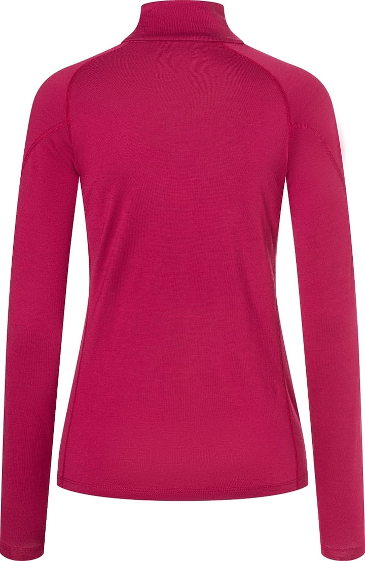 super.natural Women's Arctic230 Zip 1/4 Sangria super.natural