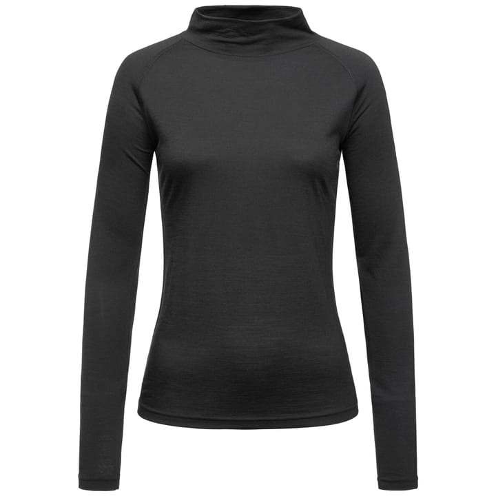 super.natural Women's Base Turtle Neck 175 Jet Black super.natural
