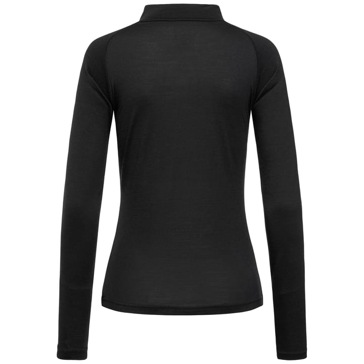 super.natural Women's Base Turtle Neck 175 Jet Black super.natural