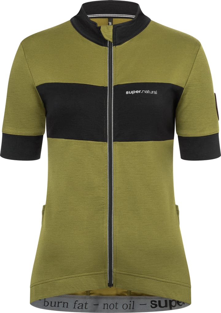 super.natural Women's Grava Jersey Avocado/Jet Black super.natural