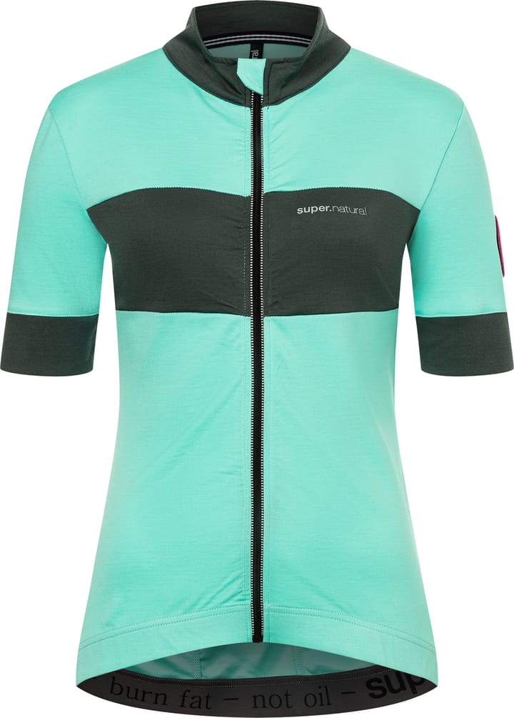 super.natural Women's Grava Jersey Ice Green/Urban Chic super.natural super.natural Women's Grava Jersey Ice Green/Urban Chic super.natural