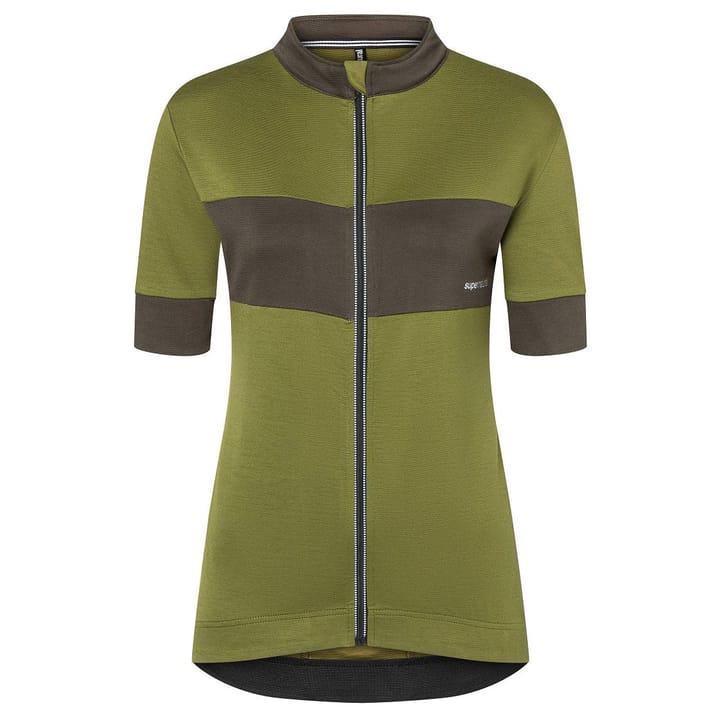 Women's Grava Jersey (2021) Avocado/Wren super.natural