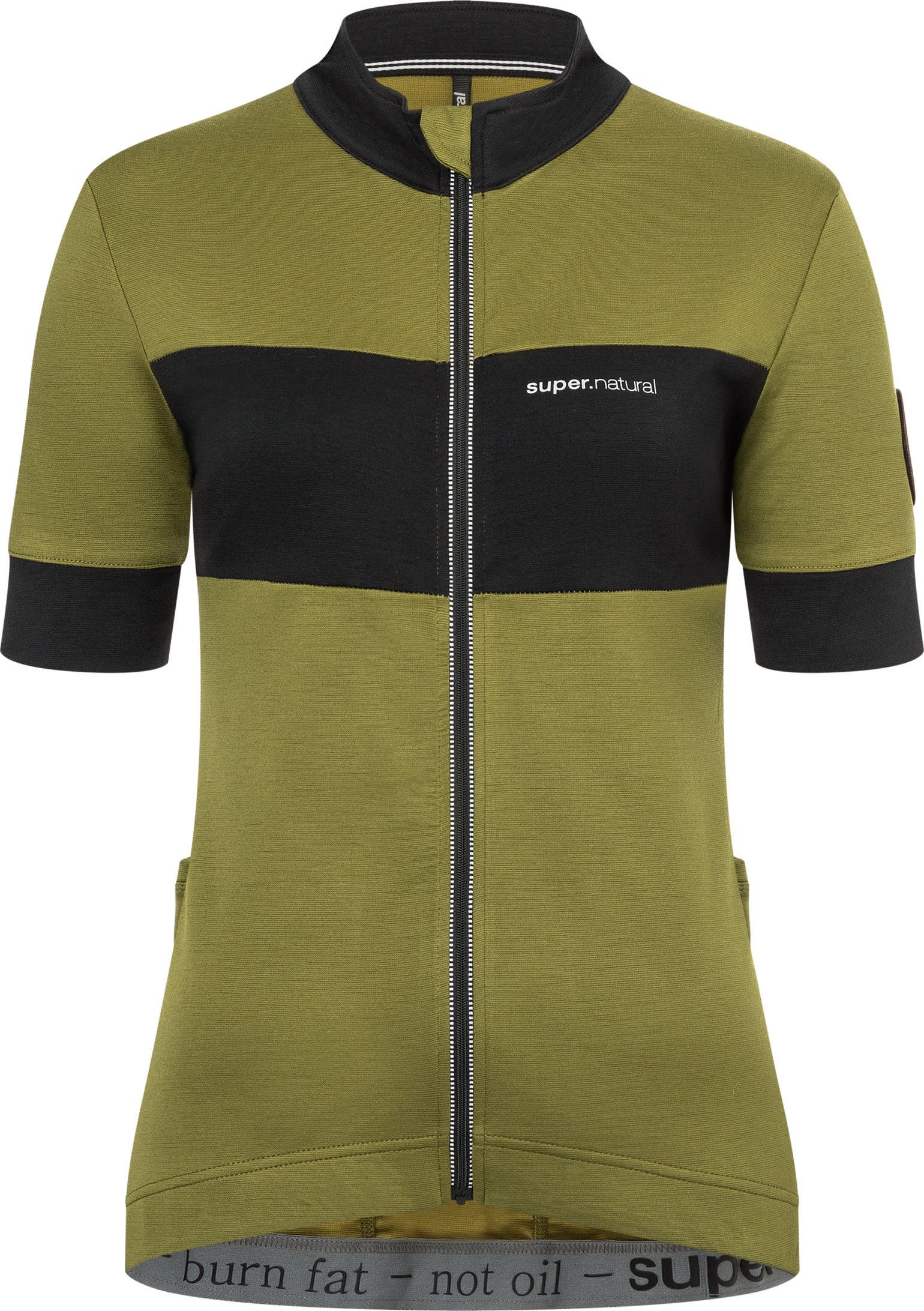 super.natural Women's Grava Jersey Avocado/Jet Black