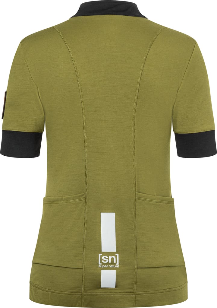 super.natural Women's Grava Jersey Avocado/Jet Black super.natural super.natural Women's Grava Jersey Avocado/Jet Black super.natural