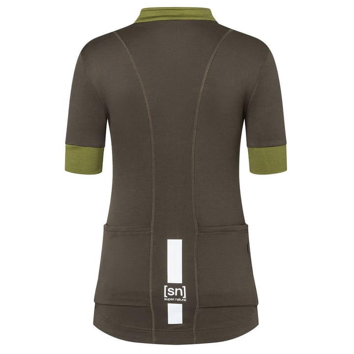 super.natural Women's Grava Jersey (2021) Wren/Avocado super.natural