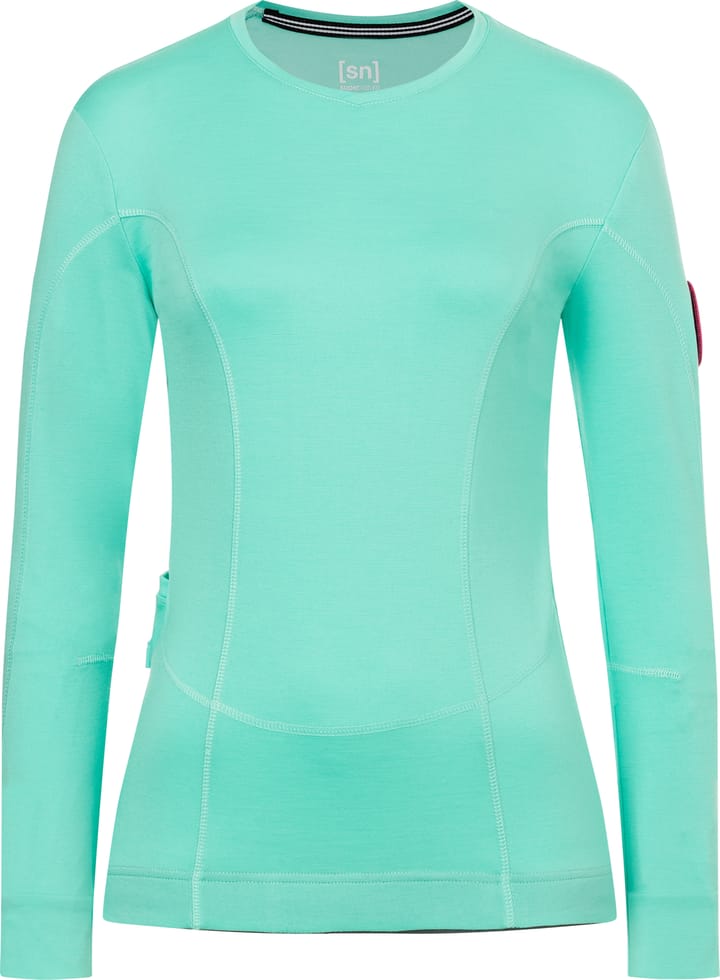 Women's Grava Long Sleeve Ice Green super.natural