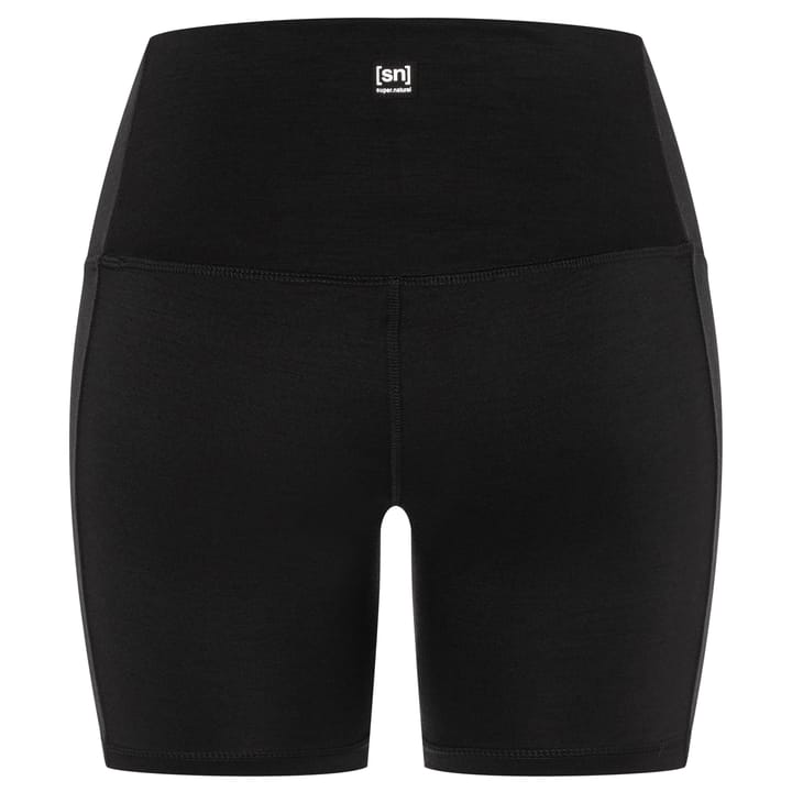 super.natural Women's Liquid Flow Shorts Jet Black super.natural