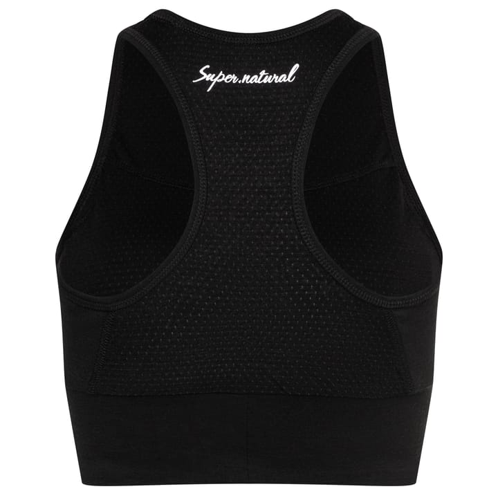 super.natural Women's Liquid Flow Top Jet Black super.natural