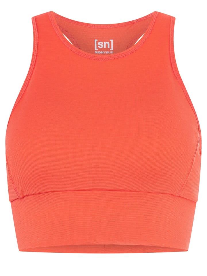 Women's Liquid Flow Top Living Coral super.natural