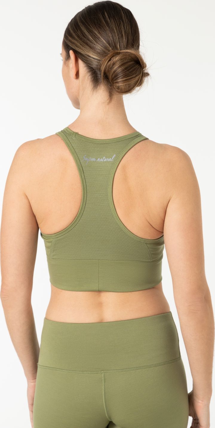 super.natural Women's Liquid Flow Top Sage super.natural