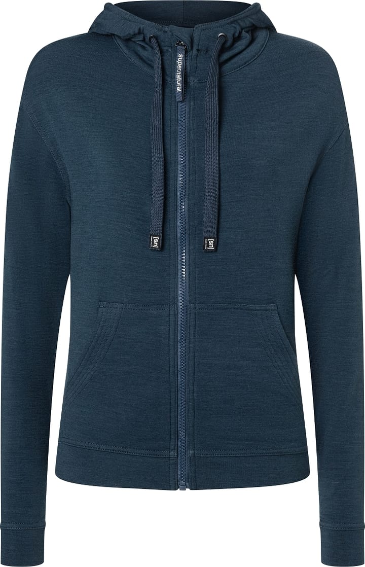 super.natural Women's Solution Hoodie Blueberry super.natural