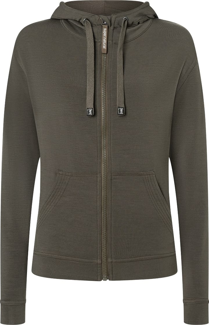 super.natural Women's Solution Hoodie Black Ink super.natural