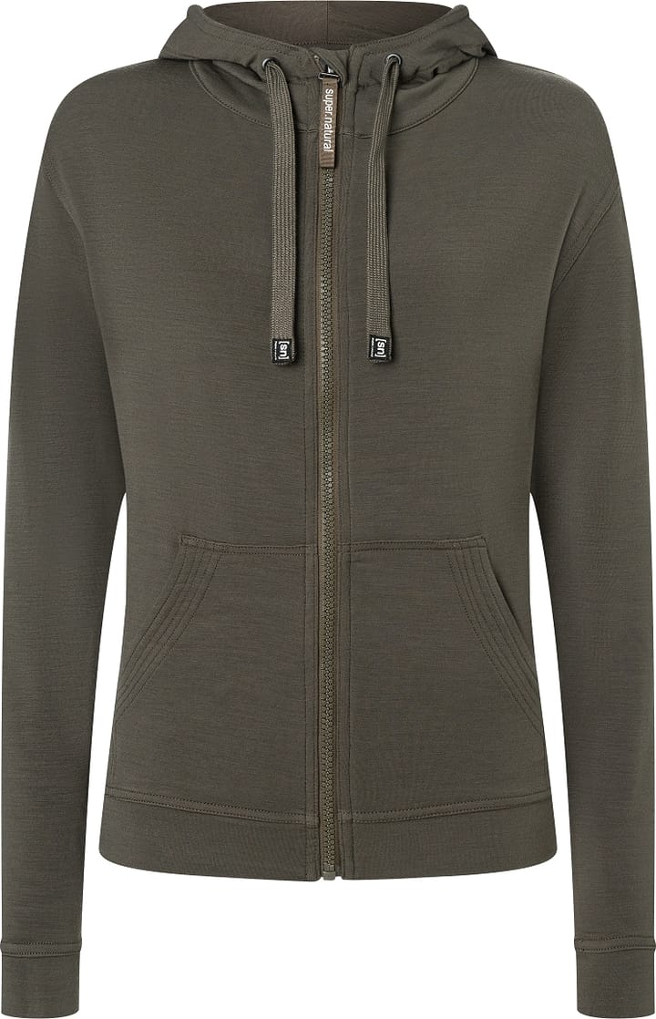 super.natural Women's Solution Hoodie Black Ink super.natural