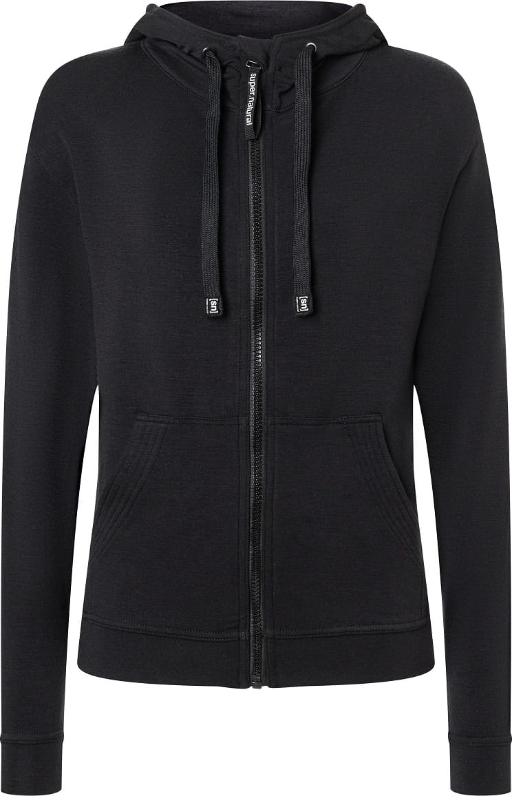 super.natural Women's Solution Hoodie Jet Black