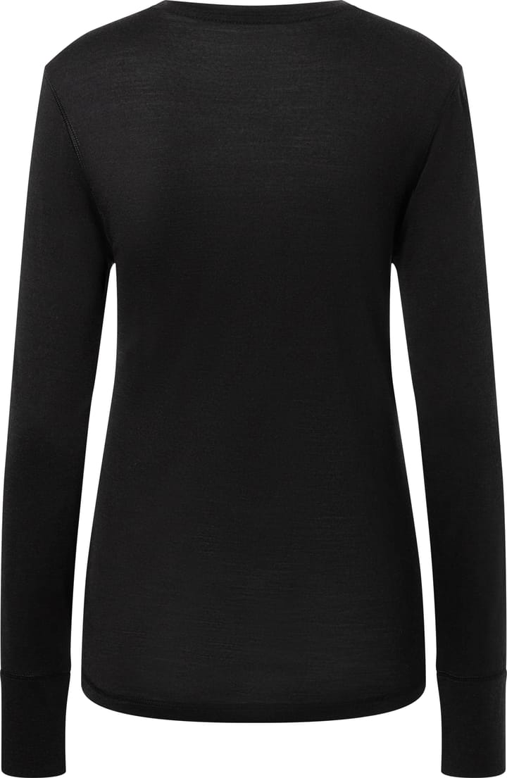 super.natural Women's Tundra175 Long Sleeve Jet Black super.natural