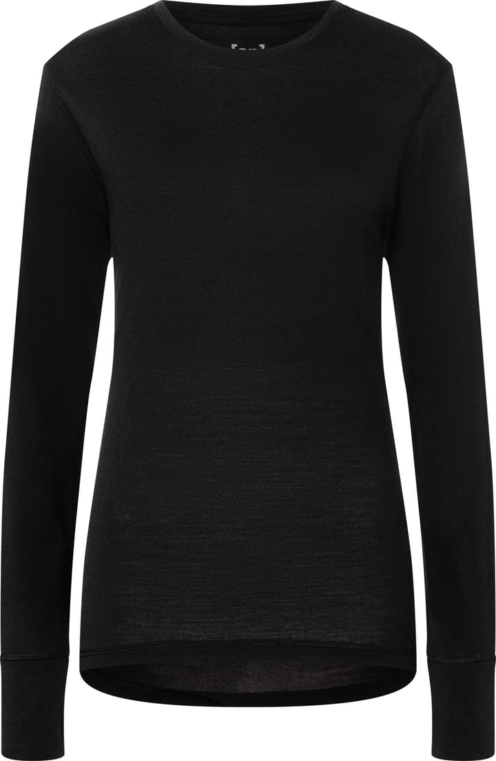 super.natural Women's Tundra175 Long Sleeve Jet Black super.natural