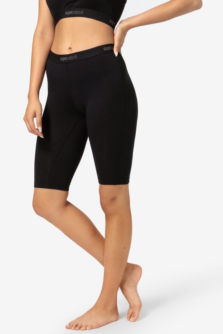super.natural Women's Tundra175 Short Tight Jet Black super.natural