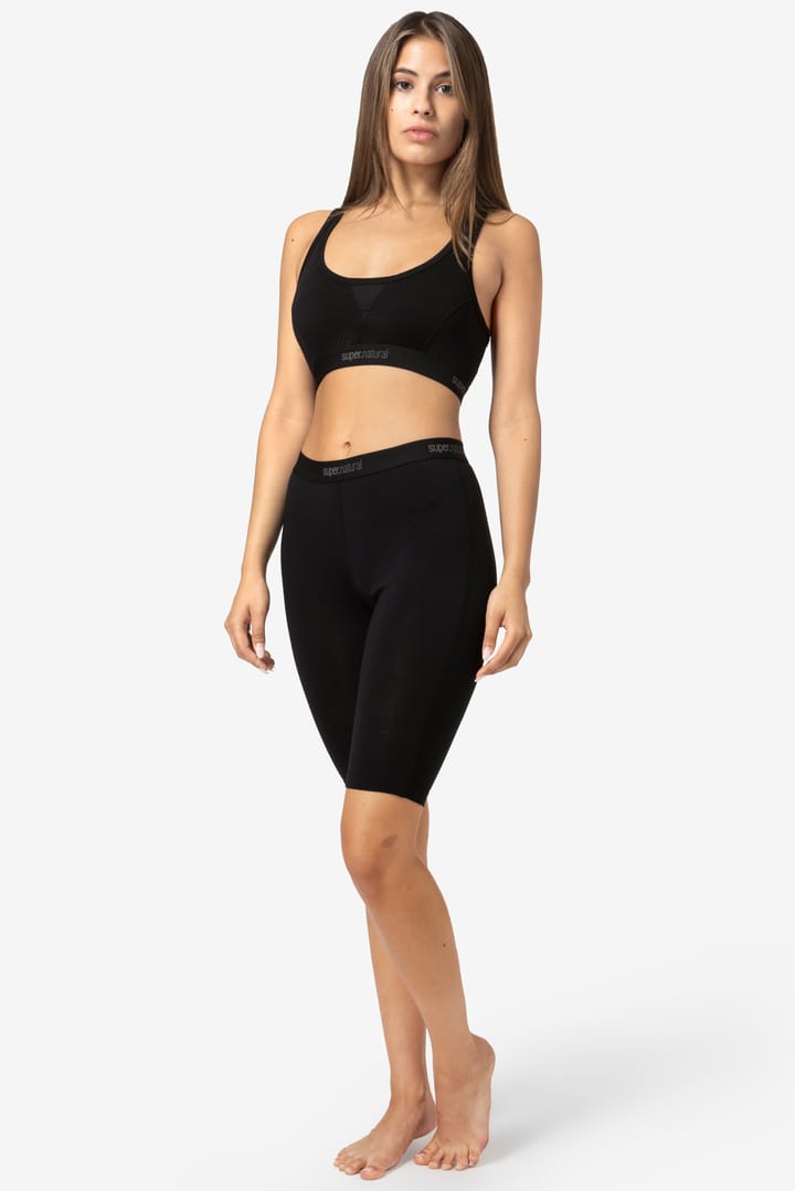super.natural Women's Tundra175 Short Tight Jet Black super.natural