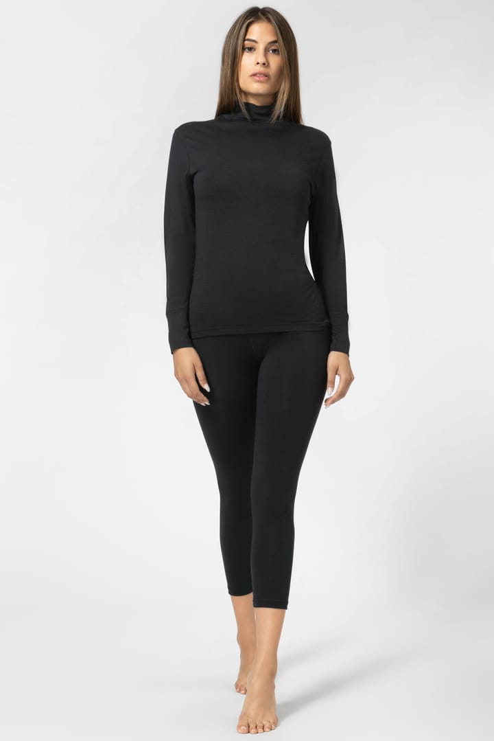 super.natural Women's Tundra175 Tight 3/4 Jet Black super.natural