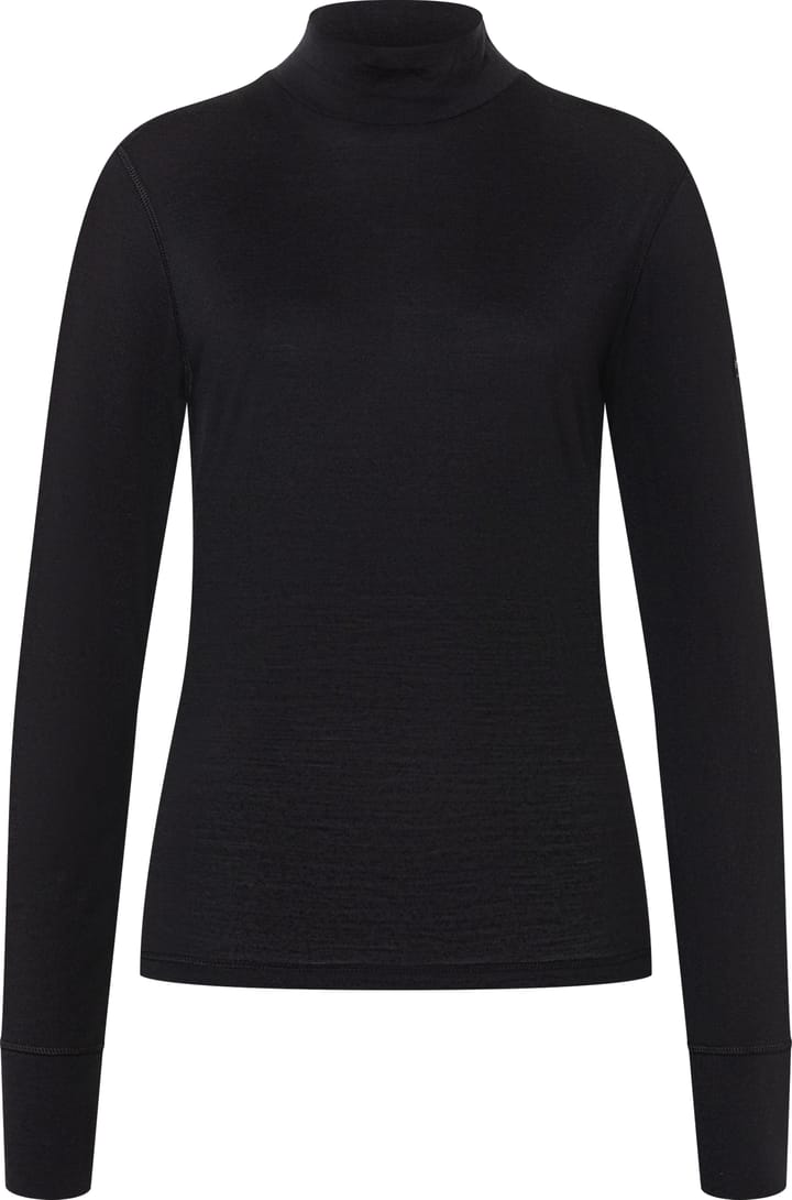 super.natural Women's Tundra175 Turtleneck Jet Black super.natural