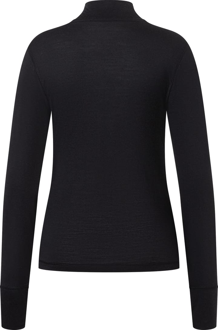 super.natural Women's Tundra175 Turtleneck Jet Black super.natural
